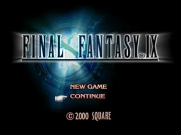 Final Fantasy 9 (US) screen shot title